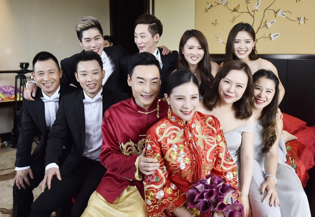 Nữ hoàng nhảy cầu Trung Quốc đẹp rạng rỡ trong ngày cưới - Ảnh 5.