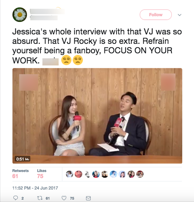 Tới lượt fan quốc tế phẫn nộ vì Rocker Nguyễn phỏng vấn vô duyên với Jessica  - Ảnh 7.