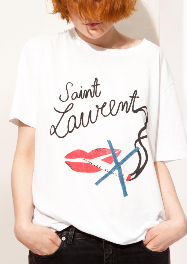 Kỳ Duyên đụng hàng Khánh Linh The Face, báo hiệu cuộc lên ngôi của áo phông Saint Laurent - Ảnh 10.