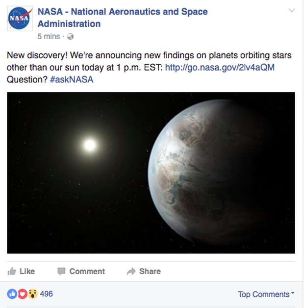 Loạt báo lớn trên thế giới hào hứng chờ đón buổi họp báo NASA công bố phát hiện quan trọng bên ngoài Hệ Mặt trời - Ảnh 5.