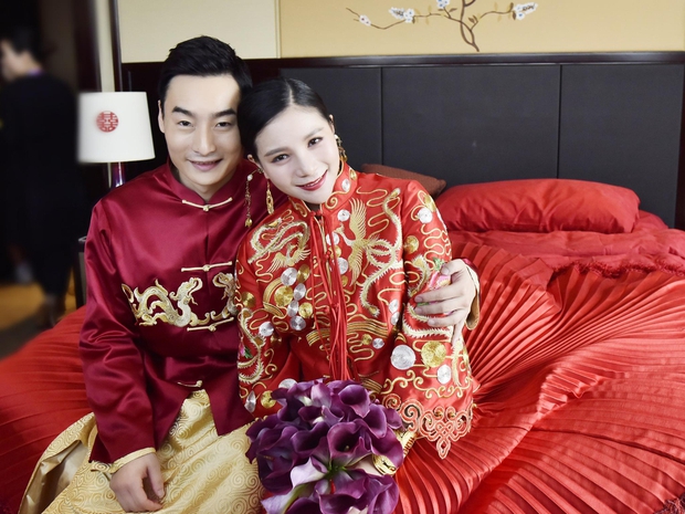 Nữ hoàng nhảy cầu Trung Quốc đẹp rạng rỡ trong ngày cưới - Ảnh 8.