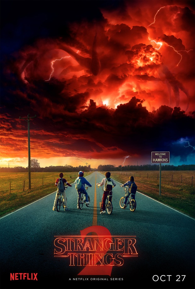 "Stranger Things" tung poster mùa 2 khiến người hâm mộ náo loạn