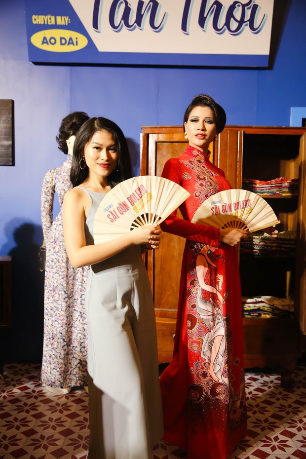 Dàn sao Việt diện trang phục cổ điển đi xem đêm nhạc Bolero của Đàm Vĩnh Hưng - Ảnh 4.