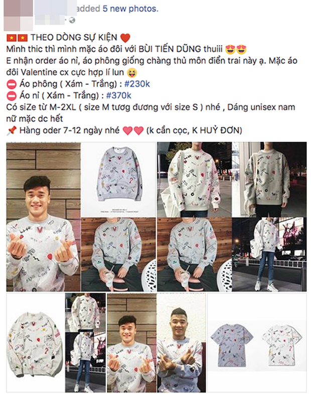 Không chỉ riêng áo nỉ mà U23 Việt Nam mặc thứ gì, thứ đấy sẽ thành hot trend  - Ảnh 3.