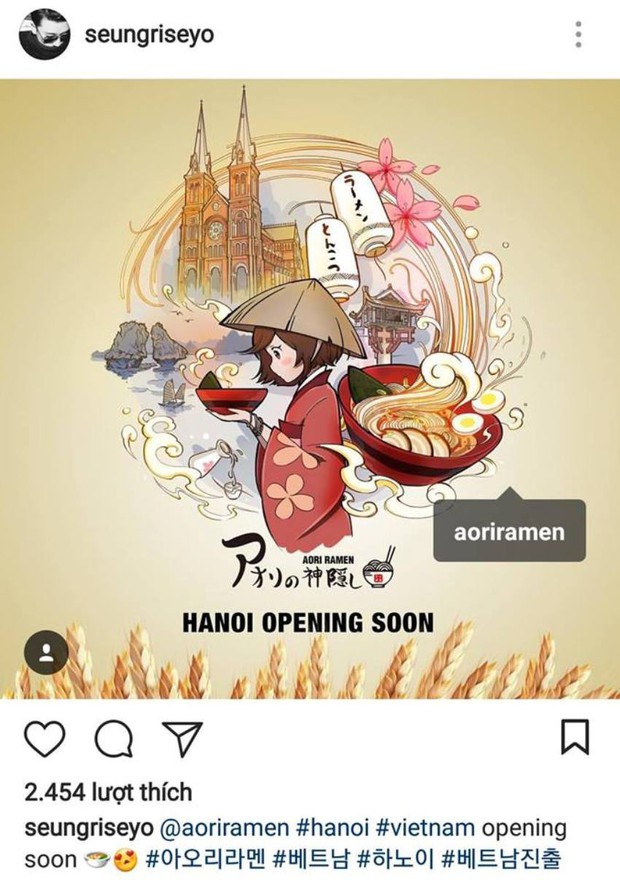 Ngày 9/2 này, cửa hàng mì của Seungri tại Hà Nội sẽ chính thức mở bán - Ảnh 3.