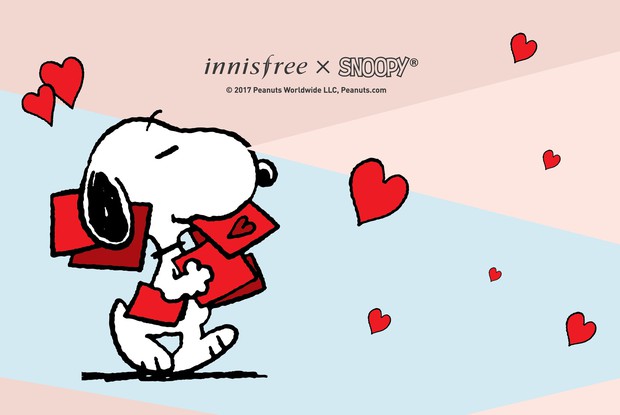 Bí quyết “đốn tim” nàng với set quà Valentine của innisfree x Snoopy - Ảnh 1.