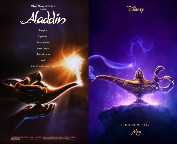 Lộ diện poster Aladdin lung linh huyền ảo, vai Thần Đèn về tay Will Smith - Ảnh 2.