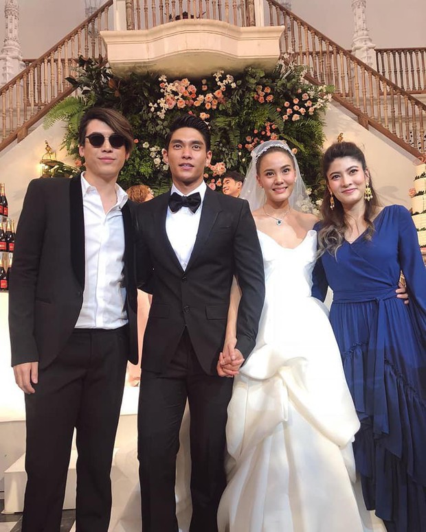 Siêu đám cưới mỹ nhân thị phi nhất Thái Lan và chồng kém 10 tuổi: Hoành tráng nhất là dàn siêu sao đến dự - Ảnh 14.