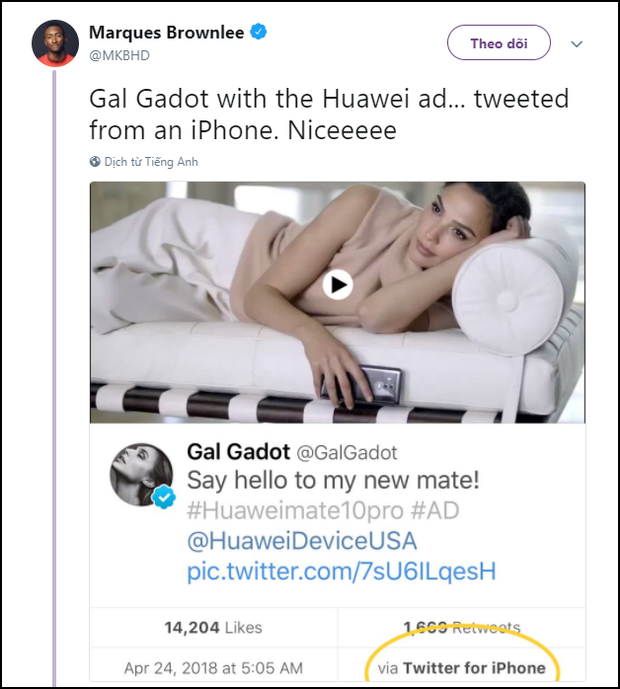 Nữ đại sứ Samsung mất toi 37 tỷ đồng trong vài nốt nhạc vì... lén dùng iPhone X ngay trên TV - Ảnh 1.