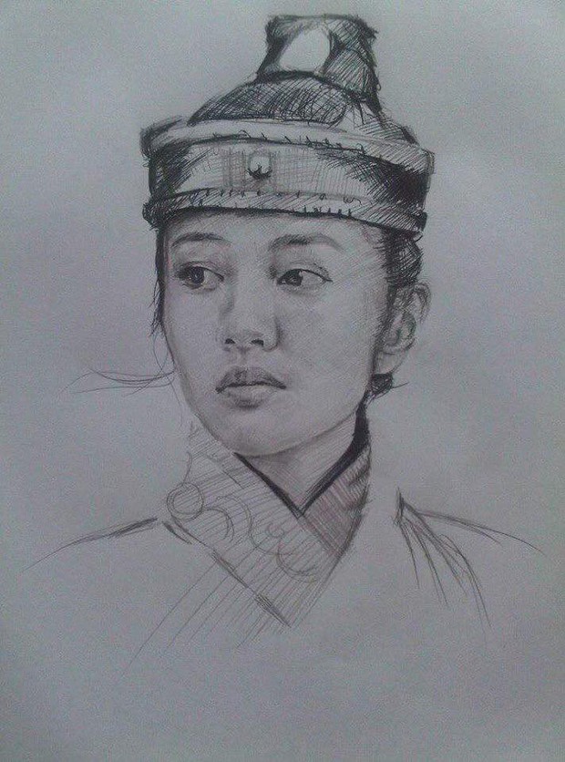 Những nhân vật trong truyện kiếm hiệp Kim Dung qua nét vẽ của người hâm mộ Việt Nam - Ảnh 15.