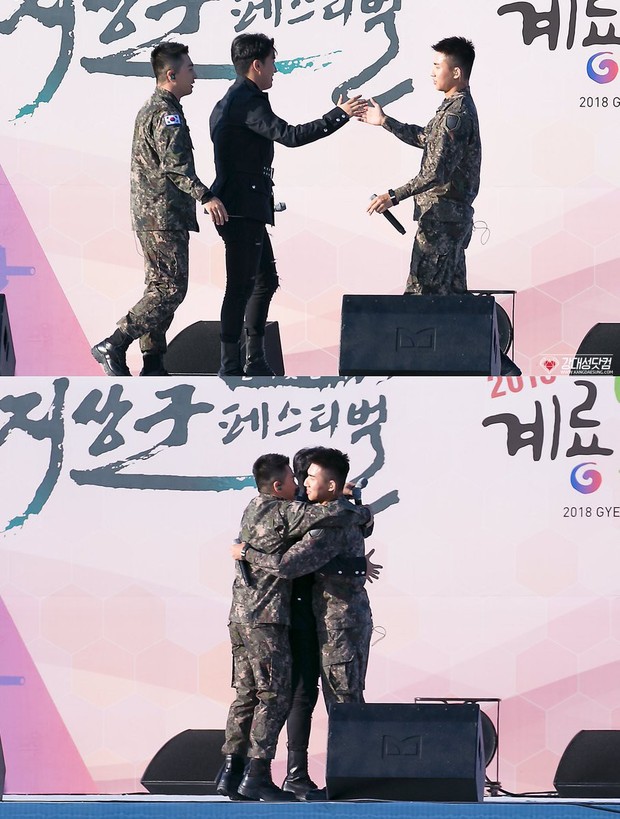 Rơi nước mắt vì khoảnh khắc Seungri đến thăm Taeyang, Daesung và cùng biểu diễn loạt hit Big Bang trong quân ngũ - Ảnh 7.
