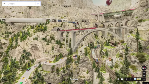Google chế tạo xe Street View thu nhỏ, giúp chúng ta tham quan bên trong mô hình lớn nhất thế giới - Ảnh 9.