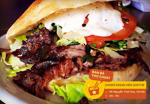 á» HÃ  Ná»i nháº¥t Äá»nh pháº£i Än thá»­ 3 hÃ ng kebab Äáº·c biá»t nÃ y má»i khÃ´ng há» danh tÃ­n Äá» Än uá»ng - áº¢nh 7.