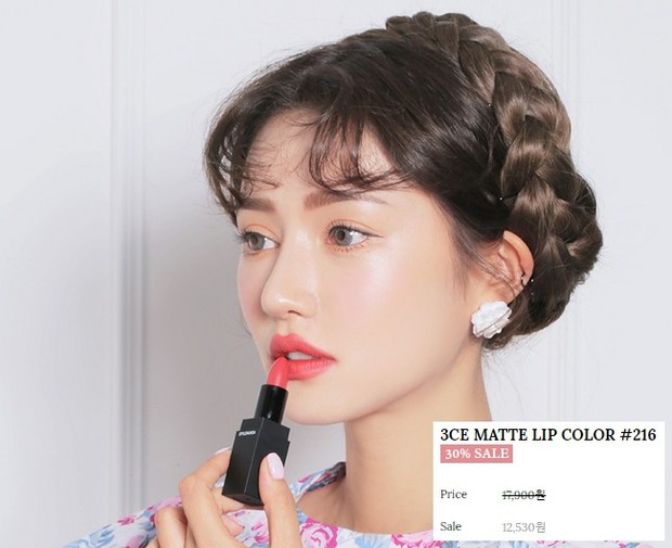 3CE mở đợt sale mùa đông lên đến 70%, nhiều màu son hot hit được giảm sâu chỉ còn hơn 100k - Ảnh 3.