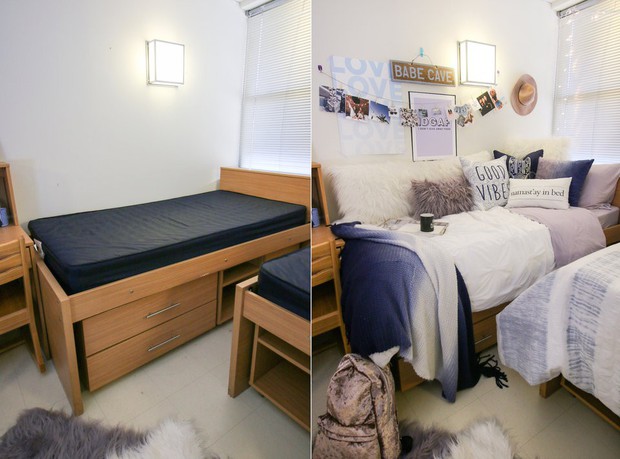 Những màn sửa chữa ký túc xá đỉnh đến mức biến phòng ổ chuột thành khách sạn sang chảnh, xịn sò 4, 5 sao - Ảnh 12.