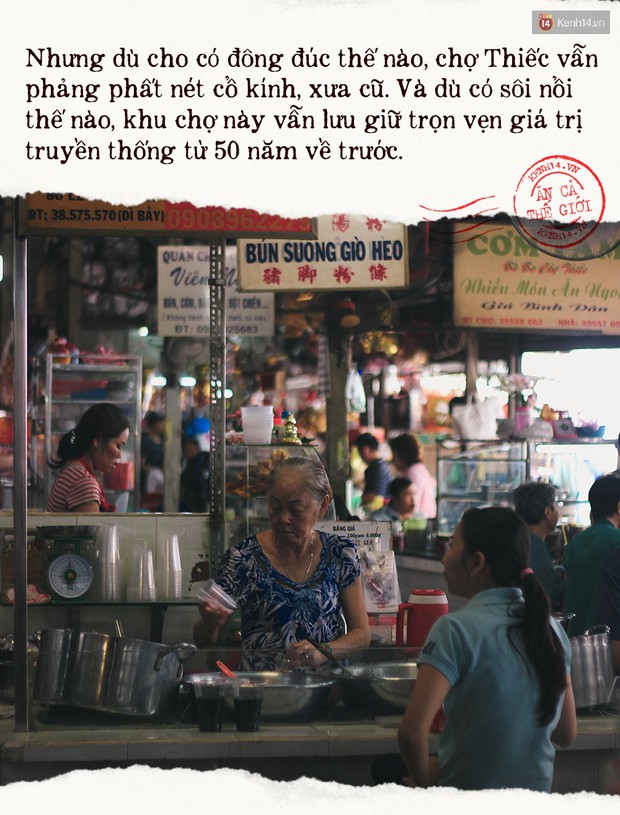 Buổi sáng tại khu chợ lâu năm ở Sài Gòn: đẹp như một thước phim, đồ ăn ngập tràn khắp nơi - Ảnh 4.