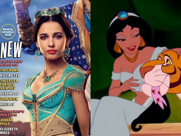 Mê mẩn trước vẻ cuốn hút của nàng công chúa Jasmine vừa lộ diện trong “Aladdin” bản người đóng - Ảnh 2.