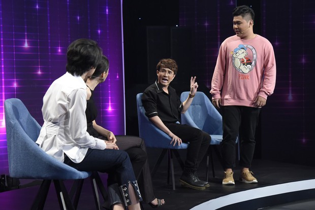 Không chỉ bị bạn bè xua đuổi, Huỳnh Lập còn bị MC gameshow mời... đi về - Ảnh 3.