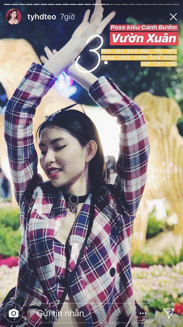 Tết này chưa biết tạo dáng chụp hình thế nào cho sang thì hãy học ngay bộ ba người đẹp Thùy Dương, Cao Thiên Trang và Kikki Lê!  - Ảnh 3.