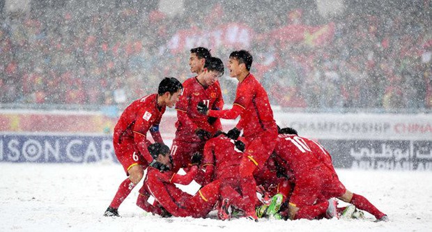  Truyền hình Nhật Bản dùng U23 Việt Nam truyền cảm hứng cho Thế vận hội 2020 - Ảnh 1.