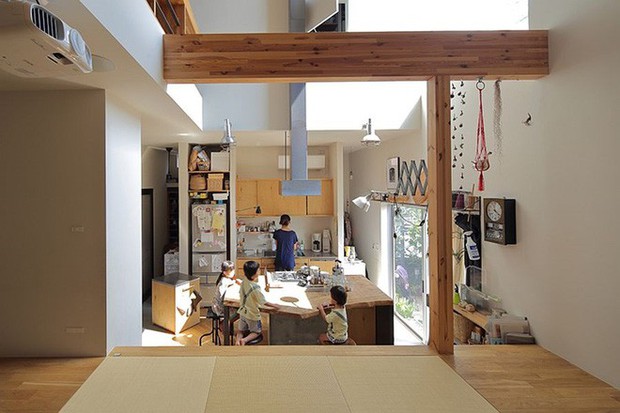 Ngôi nhà đẹp hoàn hảo dành cho 5 người khiến ai cũng phải ngưỡng mộ ở Nhật - Ảnh 3.