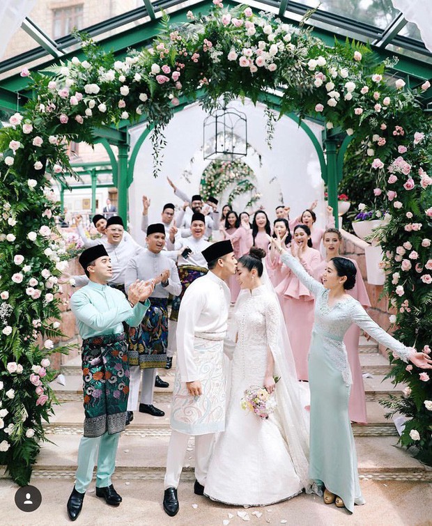Có gì ở đám cưới cực kì xa hoa của người thừa kế xứng đôi nức tiếng hội con nhà giàu Châu Á - Ảnh 5.