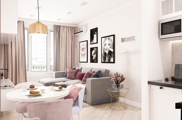  Bên trong căn hộ 35 m2 dành cho những cô gái trẻ  - Ảnh 5.