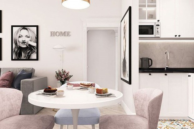  Bên trong căn hộ 35 m2 dành cho những cô gái trẻ  - Ảnh 8.