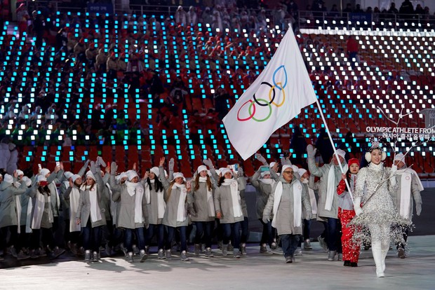 Nữ hoàng trượt băng Kim Yuna thắp đuốc khai mạc Olympics mùa Đông 2018 - Ảnh 7.