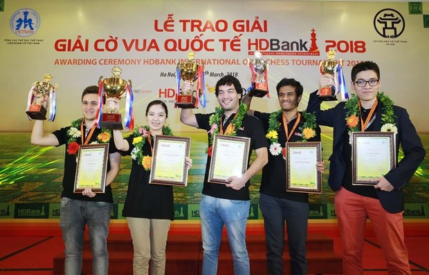 Kỳ thủ trẻ Việt Nam vuột ngôi vô địch giải cờ vua Quốc tế HDBank 2018 - Ảnh 4.