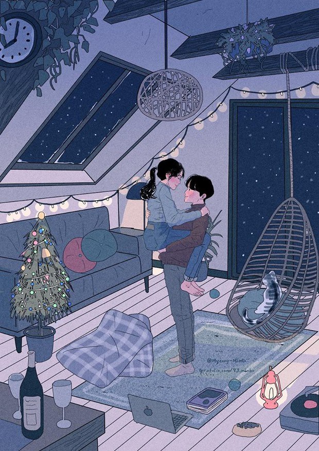 Bộ tranh Hàn Quốc khiến ai cũng muốn có một người để yêu nhau, yêu nhau bình yên thôi - Ảnh 8.