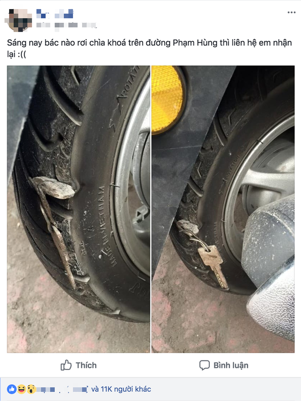 Bộ sưu tập những thứ không-phải-đinh mà lại khiến xe thủng lốp của cư dân mạng Việt - Ảnh 1.