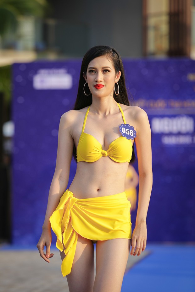 Không chỉ bị thanh tra, thí sinh Hoa hậu Biển Việt Nam toàn cầu 2018 còn lộ nhan sắc kém xinh trước thềm chung kết - Ảnh 3.