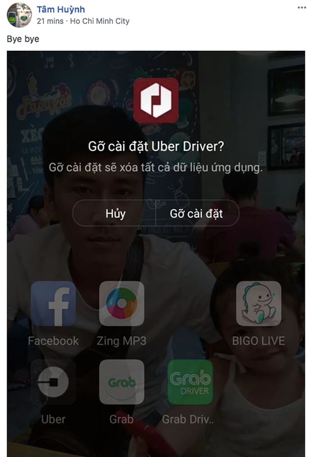 Các tài xế đã chính thức biến mất trên bản đồ app Uber tối 8/4 - Ảnh 3.