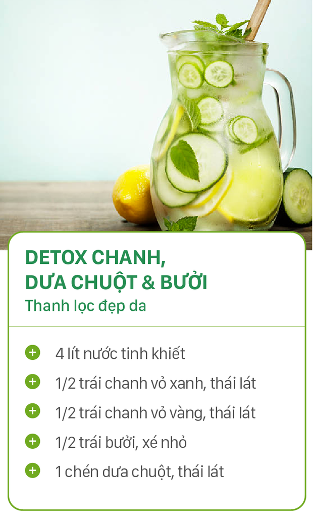 8 công thức detox đơn giản vừa đẹp da vừa chống lão hóa cực hiệu quả - Ảnh 5.