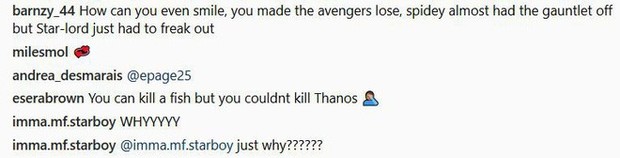 Quá tức giận với Star Lord trong Avengers: Infinity War, fan kéo nhau trút giận lên cả Instagram của tài tử Chris Pratt - Ảnh 7.