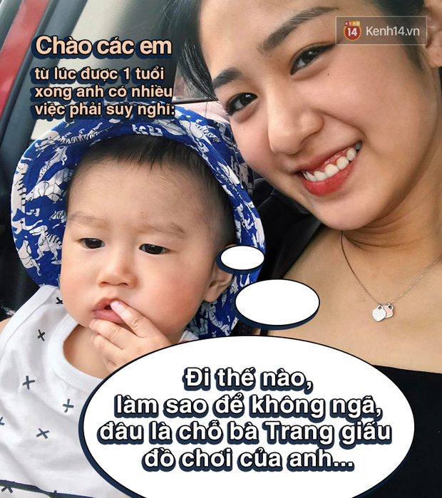 Nhật ký sắp 2 tuổi bằng meme đầy khí chất của Nguyễn Tùng Xoài - con trai Trang Lou và Tùng Sơn - Ảnh 3.