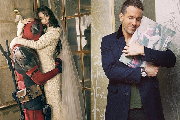 Vợ của Deadpool Ryan Reynolds nổi cơn ghen khi thấy chồng mình nâng niu tấm ảnh chụp... Hyuna - Ảnh 1.