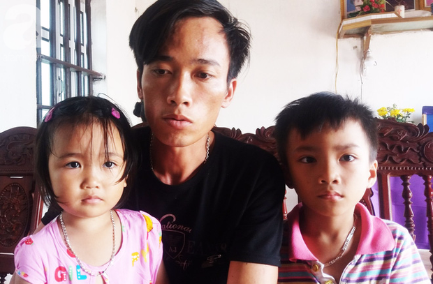 Ánh mắt ngây thơ của 2 đứa trẻ trước di ảnh người mẹ vừa mất vì ung thư, bố mắc bệnh hiểm nghèo - Ảnh 2.