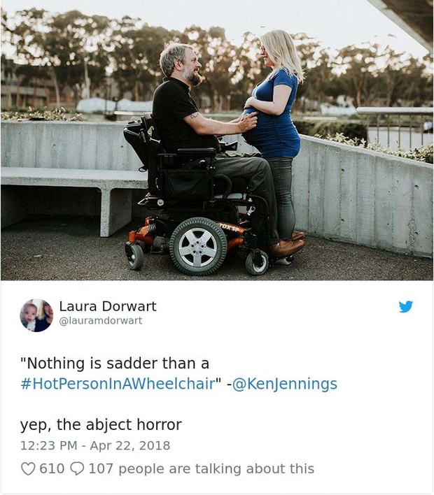 Bị nam thanh niên chế giễu vì ngồi xe lăn, cách nữ blogger đáp trả khiến nhiều cư dân mạng thích thú - Ảnh 6.