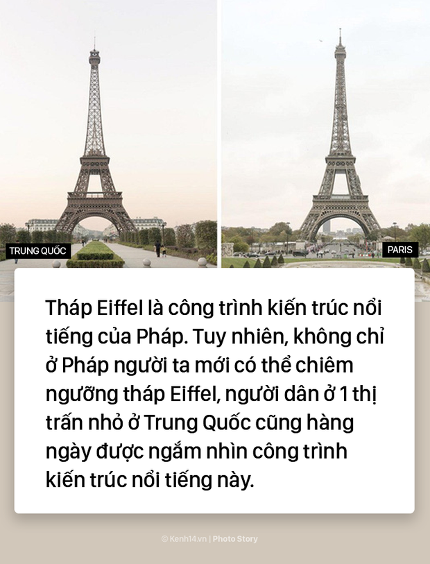 Tháp Eiffel “made in China” cứu sống thị trấn ma ở Trung Quốc - Ảnh 1.