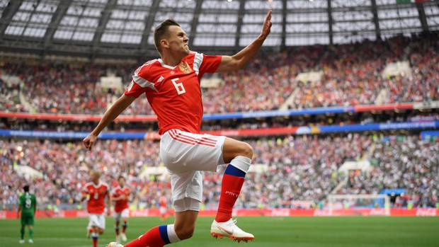 Trai đẹp Golovin tỏa sáng, giúp Nga thắng đậm trận khai màn World Cup 2018 - Ảnh 6.