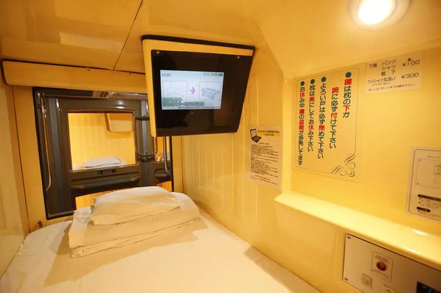 Độc đáo khách sạn một buồng tại Nhật Bản: Trào lưu mới của dân du lịch thế giới - Ảnh 6.