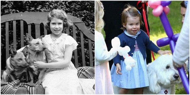 Những minh chứng cho thấy công chúa Charlotte là bản photocopy giống hệt Nữ hoàng từ thần thái cho đến ngoại hình - Ảnh 6.