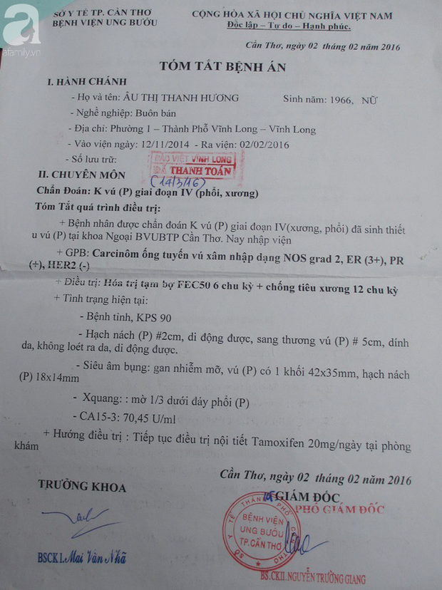 Chuyện cảm động về người vợ ung thư rụng hết tóc, ước mong ngày cuối đời có một bữa no cùng chồng bại liệt - Ảnh 2.