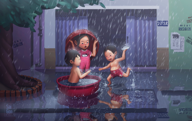 Sài Gòn có mưa: Dự án siêu dễ thương khiến bạn sẽ yêu hơn những ngày mưa rả rích - Ảnh 3.