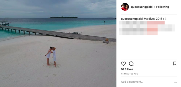 Khoá môi ngọt ngào ở Maldives, bạn bè nghi Cường Đô La và Đàm Thu Trang đi chụp ảnh cưới - Ảnh 1.