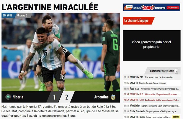 Báo quốc tế quên luôn VAR, ngất ngây khen phép màu Messi, Rojo - Ảnh 4.