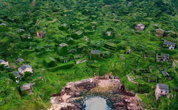 Ghé thăm làng chài bị bỏ hoang mang vẻ đẹp huyền bí ở Trung Quốc