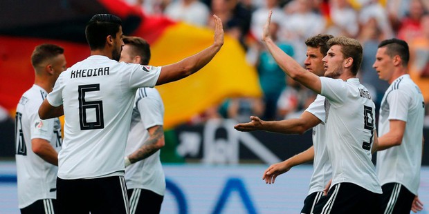 Marco Reus kiến tạo, Đức thắng nhẹ nhàng Saudi Arabia - Ảnh 11. Marco Reus kiến tạo, Đức thắng nhẹ nhàng Saudi Arabia - Ảnh 11.